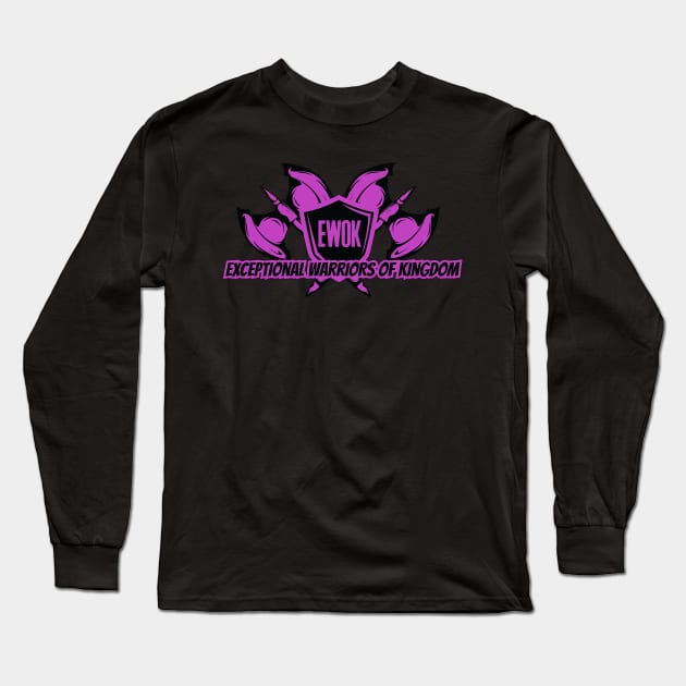 PINK EWOK RANGER! Long Sleeve T-Shirt by EwokSquad